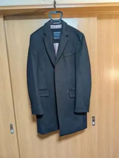 【ほぼ未使用】TOMMY HILFIGER ブラック チェスターコート