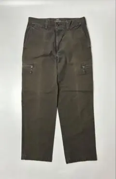 DOCKERS ワークパンツ オリーブグリーン ブラウン　ウエスト79cm