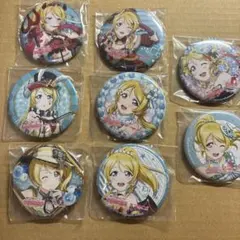 ラブライブ μ's スクエア缶バッジ 絢瀬絵里 スクフェス感謝祭 お台場 ラブライブ μ's スクエア缶バッジ 絢瀬絵里 スクフェス感謝祭 お台場
