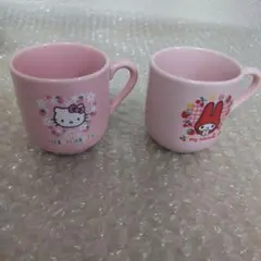 サンリオ ミニカップ セット マグカップ 陶器 ハローキティ マイメロディ