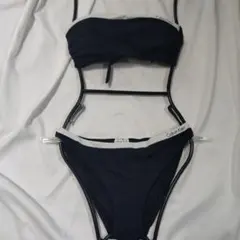 Calvin Klein セパレート水着 ビキニ ブラック　激レアのサムネイル