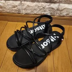 kitsonキットソンサンダルブラックLサイズのサムネイル