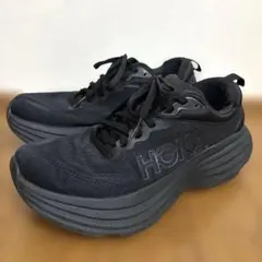 HOKA ホカ ボンダイ8 スニーカー ブラック 25cm