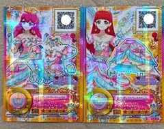 アイカツスターズ レインボーエトワール トップス スカート 2枚セット虹野ゆめ