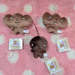 こげぱん マスコット　すみぱん　クリームぱん　3点セット ナムコ限定