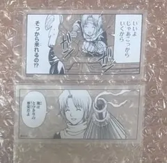 銀魂　クリアステッカー コレクション 神威