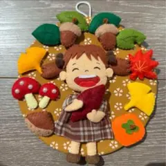 干支リース・フェルトリース・フェルト飾り・専用 Yahoo!オークション - ハンドメイド フェルト リース お正月