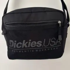 Dickies USA ブラックショルダーバッグ
