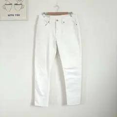 ザラ/ZARA ストレートパンツ　ストレッチ◎ カジュアル　シンプル　定番