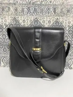 【良品】BALLY バリー ヴィンテージ レザー クロスボディ ショルダーバッグ