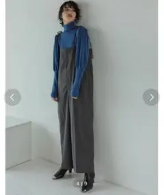 Re:EDIT ウールタッチリボンサロペット SCサイズ