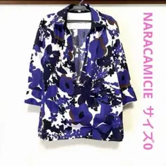 NARACAMICIE 花柄 七分袖襯衫 0 罩衫