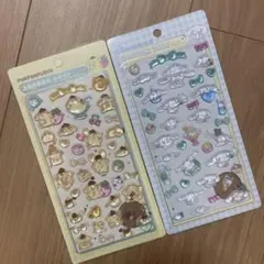 【24時間以内】シナモロール　ポムポムプリン　ボンボンドロップシール　2シート