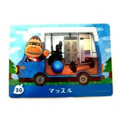 【まとめ割】あつまれどうぶつの森 amiiboカード　マッスル　30