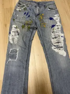 Feinicko 刺繍デザイン リジットデニム 日本チーチー様専用 - メルカリ