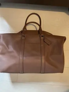 COACH レザー ボストンバッグ ブラウン