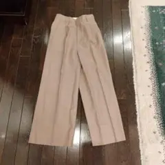 Spick & Span ベージュ ワイドパンツ