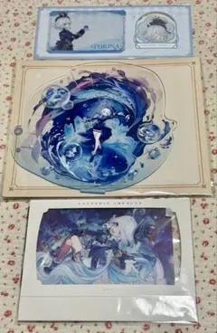 花*す様 原神 フリーナ グッズ セット 3点 まとめ売りのサムネイル