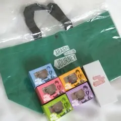 【新品未開封】嵐 を旅する展覧会 座る嵐 ボトル トートバッグ