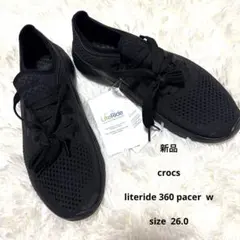 新品　クロックス　crocs literide 360 pacer 26.0のサムネイル