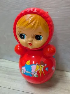 昭和レトロ1960年代 当時物 赤ちゃん 起き上がりこぼし空ビ空気ビニール人形 昭和レトロ1960年代 当時物 赤ちゃん 起き上がりこぼし空ビ空気