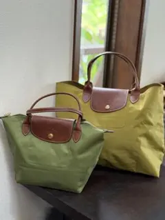 ロンシャン　プリアージュ　トートバック　折りたたみ　２つセット