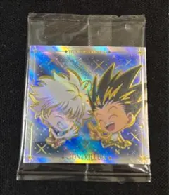 HUNTER×HUNTERウエハースシール　ゴン&キルア　シークレット