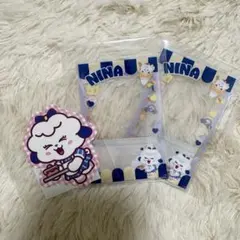 NiziU ニナ キナ フォトスリーブ ステッカー くじ