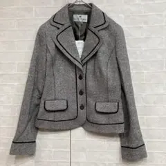 【未使用品】courrèges クレージュ　テーラードジャケット ツイード