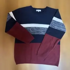 THE SHOP TK　メンズ ニット Lサイズ