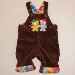 コーデュロイ ロンパース