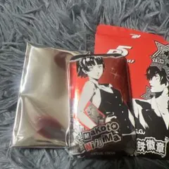 ペルソナ5 星型缶バッジ 主人公 新島真 クリスマスケーキ2020購入特典 ペルソナ5 星型缶バッジ 主人公 新島真 クリスマスケーキ2020