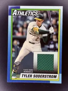 Tyler Soderstrom Topps Relic Athletics