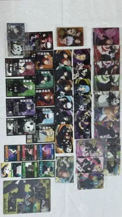 呪術廻戦　キャラクターカード&ばかうけシールセット 46枚