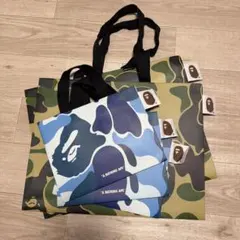 A BATHING APE ショップ袋 5枚セット
