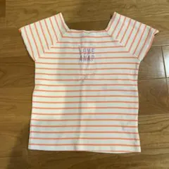 【美品】ANAP Kids ボーダー Tシャツ 120cmのサムネイル