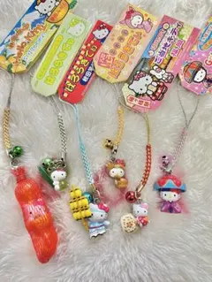 ご当地キティ キーホルダー 根付け 6個セット まとめ売り