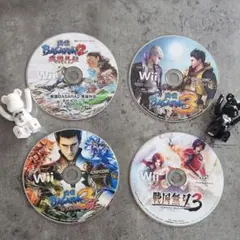 Wii ソフト 戦国BASARA2英雄外伝&戦国BASARA3&宴&戦国無双3