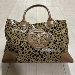 未使用級✨トリーバーチ ハラコ レオパード 2way ショルダー 