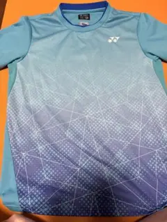 ヨネックス スポーツシャツ 青紫グラデーション