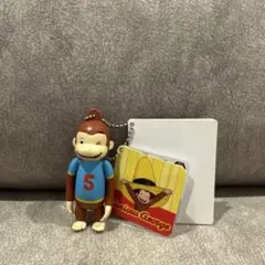 おさるのジョージ　プラプラプチフィギュア　新品