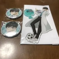 ブルーロック アクリルスタンド 缶バッジ 糸師凛