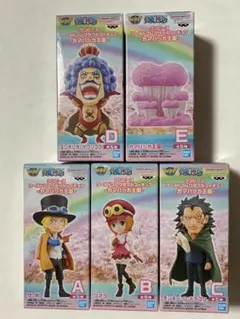 ワンピース ワールドコレクタブルフィギュア カマバッカ王国 ワーコレ　全5種
