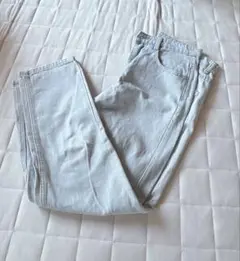 ライトブルーデニムパンツ M