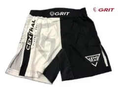 GRIT×LUTADOR × central ファイトショーツ 黒＆白