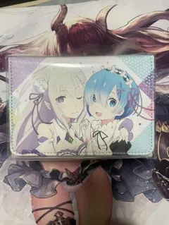 合皮製デッキケースW Re:ゼロから始める異世界生活 「エミリア」 新品未