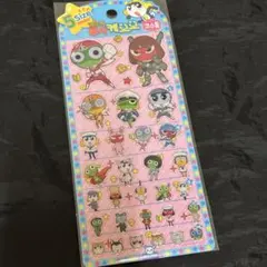【韓国限定】ケロロ軍曹 5サイズステッカー シール ぷっくりシール ②
