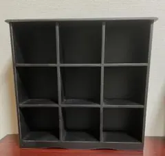 サリュ　9仕切りコレクションボックス　ブラックアンティーク