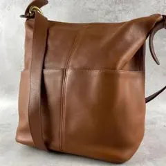 人気✨オールドコーチ ショルダーバッグ オールレザー 本革 肩掛け USA製