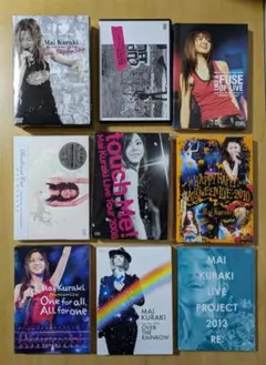 倉木麻衣 DVD 美品 9点 セット HALLOWEEN RAINBOW RE 倉木麻衣 DVD 美品 9点 セット HALLOWEEN RAINBOW RE - メルカリ